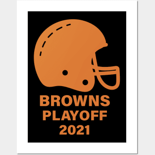 Browns Playoff Posters and Art